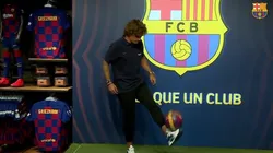 Griezmann ya se animó a tirar magia con el balón y Barcelona subió el video