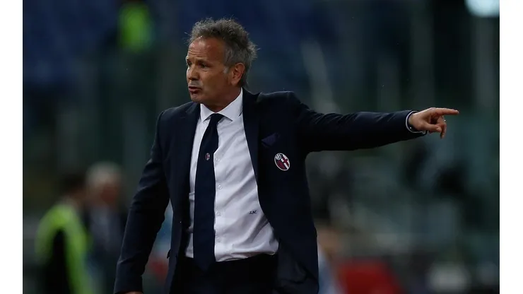 Sinisa Mihajlovic, técnico de Bologna.