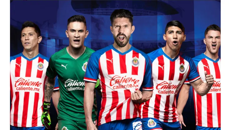 Las siete playeras más lindas de la historia de Chivas