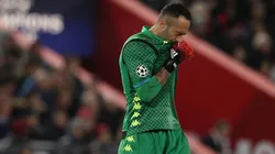 Foto de David Ospina, portero de Napoli.