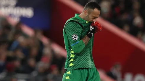 Foto de David Ospina, portero de Napoli.