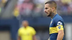 Darío Benedetto con la camiseta de Boca.