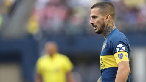 Darío Benedetto con la camiseta de Boca.