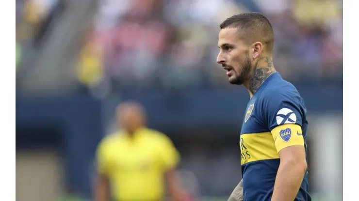 Darío Benedetto con la camiseta de Boca.