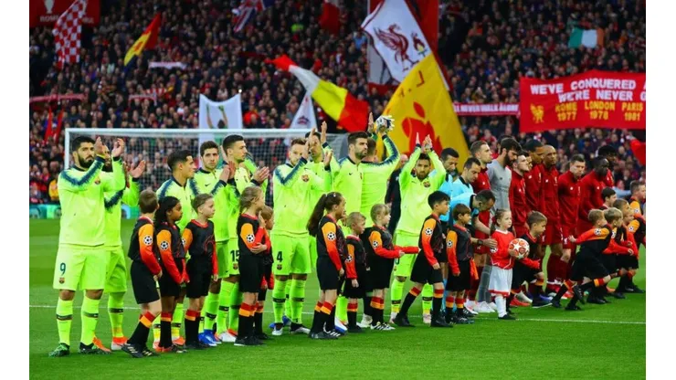 Barcelona y Liverpool, frente a frente.