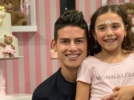 No podemos más del amor: el regalo que la hija de James le hizo a su papá por su cumpleaños