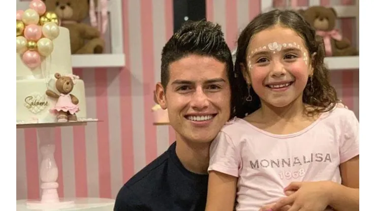 No podemos más del amor: el regalo que la hija de James le hizo a su papá por su cumpleaños