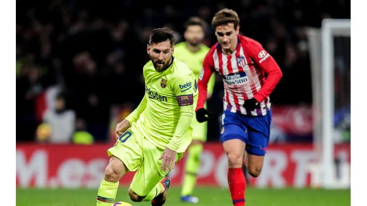 Foto de Griezmann, jugador de Atlético Madrid.