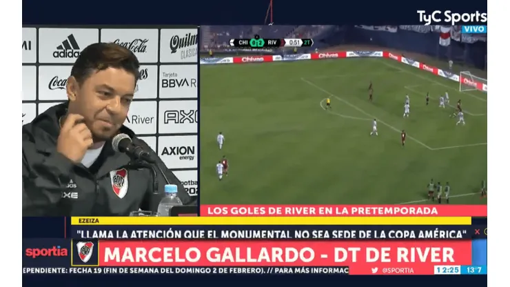 Escuchá, Boca: Gallardo no se animó a tirar un chiste, pero aseguró que "nada va a cambiar"