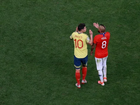 Arturo Vidal saludó a James Rodríguez por su cumple en Instagram