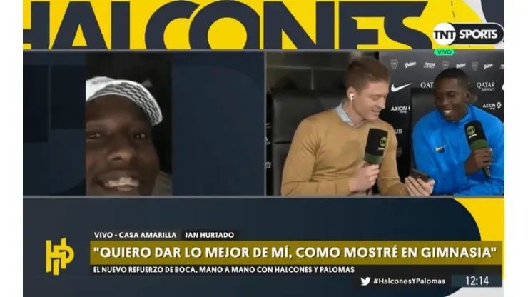 Se ganó a los hinchas: Hurtado habló sobre La Bombonera y tiró que "pensaba que no temblaba"