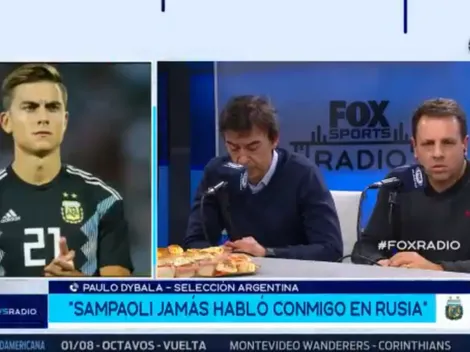 A Dybala le preguntaron por Sampaoli y lo destruyó: "Ni me saludaba en Rusia"