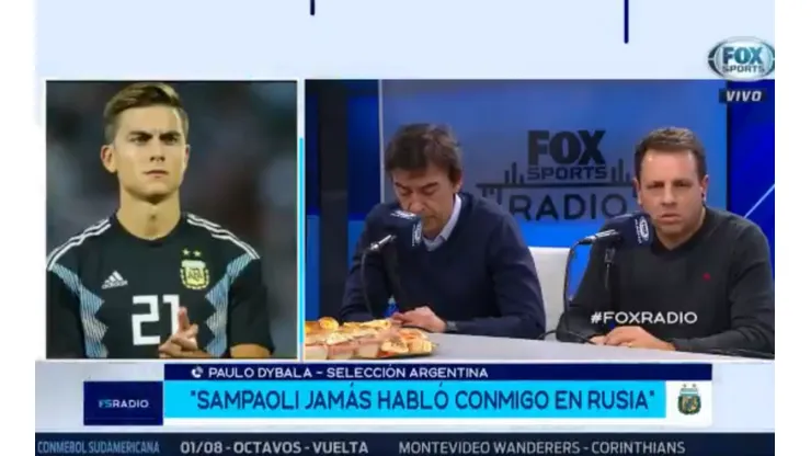 A Dybala le preguntaron por Sampaoli y lo destruyó: "Ni me saludaba en Rusia"