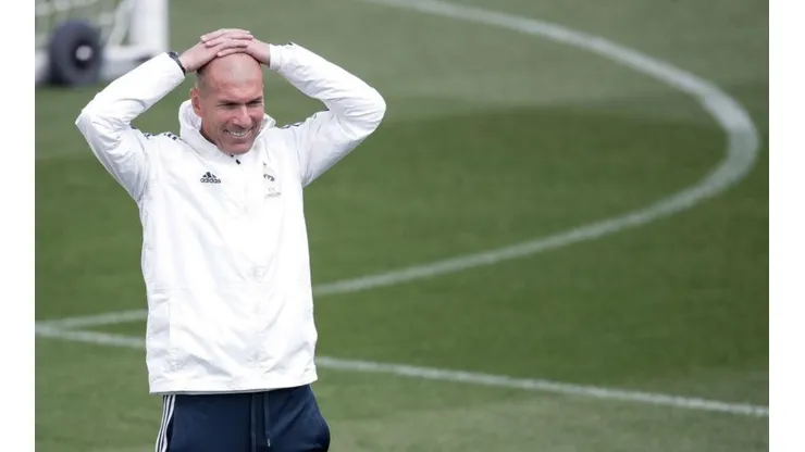 Zidane deja momentáneamente la concentración del Real Madrid. (Foto: Getty)