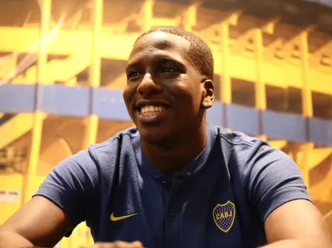 Las primeras imágenes de Jan Hurtado con la camiseta de Boca