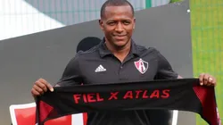 Mauricio Cuero, nuevo jugador de Atlas de México.