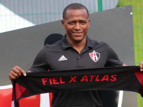Mauricio Cuero llegó como fichaje a Atlas y se lesionó en la presentación