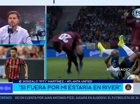 Pity Martínez confirmó su conflicto en Atlanta United y tiró: "Si fuese por mí estaría en River"