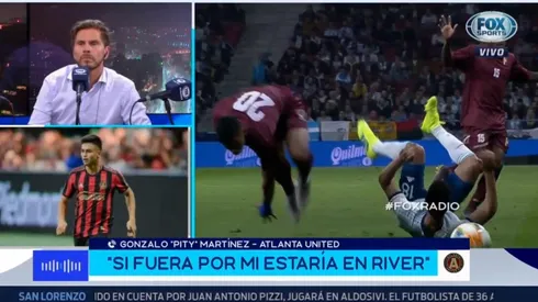 Pity Martínez confirmó su conflicto en Atlanta United y tiró: "Si fuese por mí estaría en River"