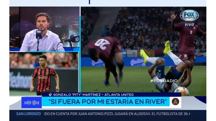 Pity Martínez confirmó su conflicto en Atlanta United y tiró: "Si fuese por mí estaría en River"