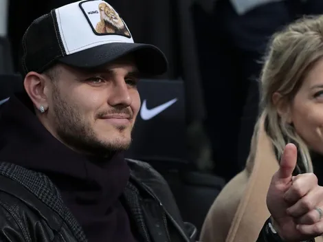 No lo quiere nadie: el presidente del Napoli descartó a Icardi y disparó contra Wanda Nara