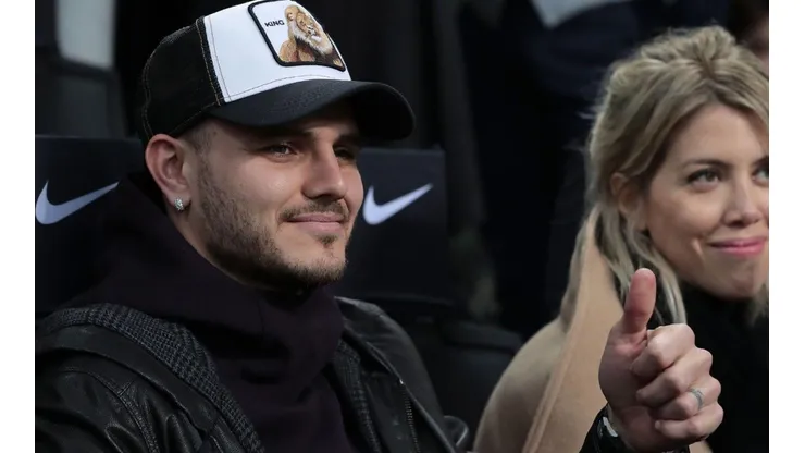 No lo quiere nadie: el presidente del Napoli descartó a Icardi y disparó contra Wanda Nara