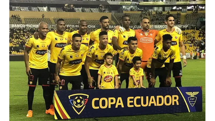S.C Barcelona en su último partido.
