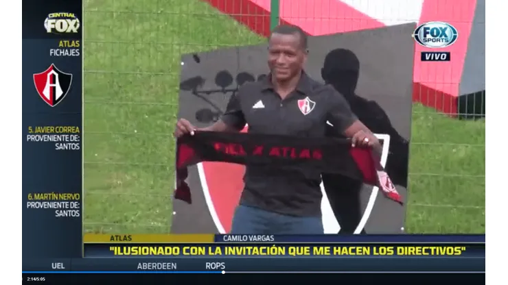 ¡Cuero se lesionó en la presentación en Atlas!