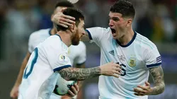 De Paul lo apoyó a Messi: "Puso la cara por todos nosotros en esta Copa"