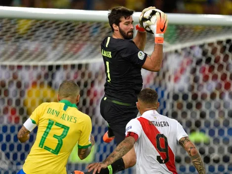 Alisson Becker elogió a Perú por lo que mostró en la final de la Copa América
