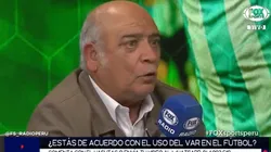 César Mongrut habló anoche con los periodistas de Fox Sports.