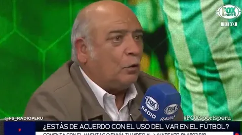 César Mongrut habló anoche con los periodistas de Fox Sports.