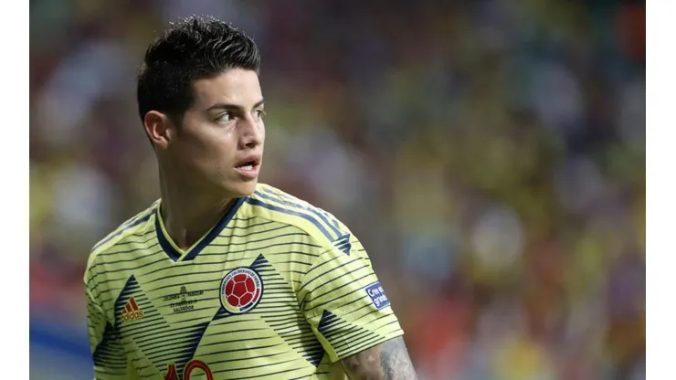 James Rodríguez, jugador del Real Madrid y la Selección Colombia.
