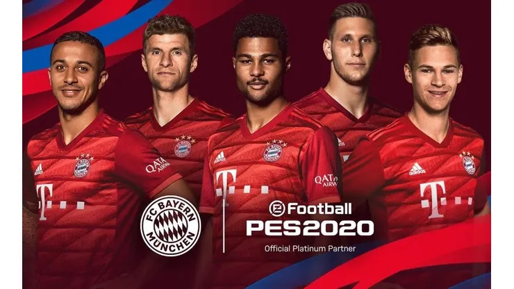 Bayern Munich estará licenciado en el PES 2020