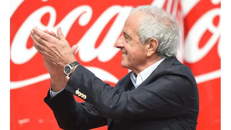 D'onofrio, en la cancha de River. (Getty)
