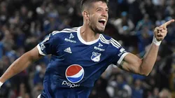 Matías de los Santos, defensor uruguayo de Millonarios.