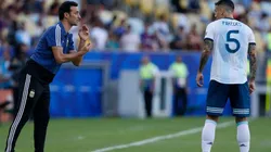 Paredes lo bancó a muerte a Scaloni ¡y se la pudrió a Sampaoli!