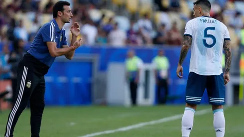 Paredes lo bancó a muerte a Scaloni ¡y se la pudrió a Sampaoli!