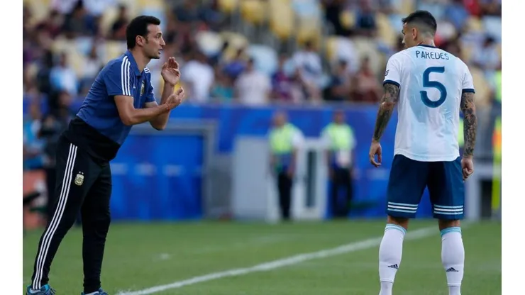Paredes lo bancó a muerte a Scaloni ¡y se la pudrió a Sampaoli!