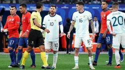 Foto de Lionel Messi, jugador de la Selección Argentina.