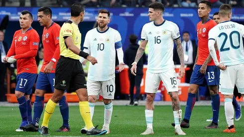 Foto de Lionel Messi, jugador de la Selección Argentina.