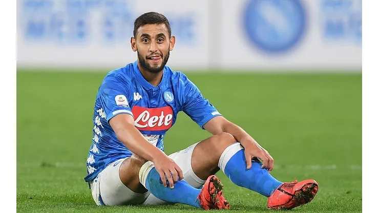 Ghoulam, en el Napoli. (Getty)