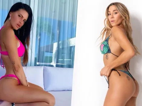 Jimena Baron subió una foto en bikini, de espaldas y la mujer de Mauro Zárate le puso: "Mamacita, ese..."