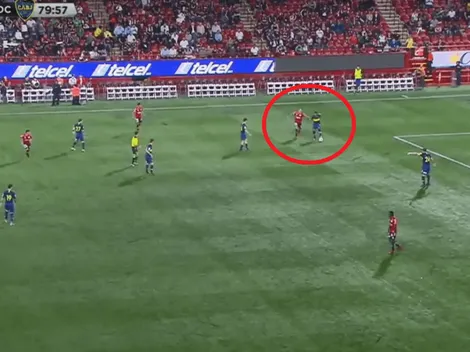 Lo dejó en ridículo: Fabra salió jugando en modo Dios e hizo rodar a Nahuelpán