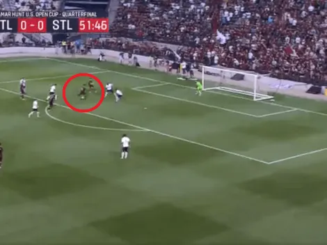 La colgó de un ángulo: el golazo del Pity Martínez con Atlanta United