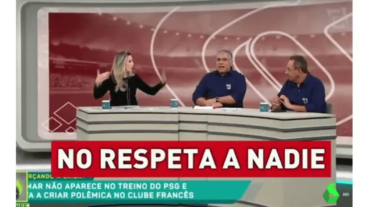 Desde la TV brasileña lo destrozan a Neymar: "No es profesional"