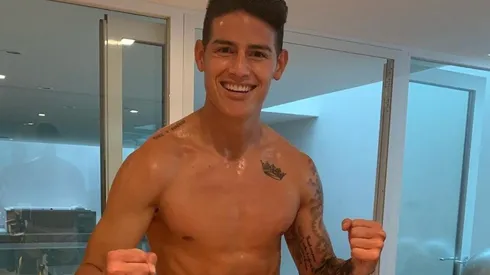Así quedó James Rodríguez tras hacerse un procedimiento estético en Medellín
