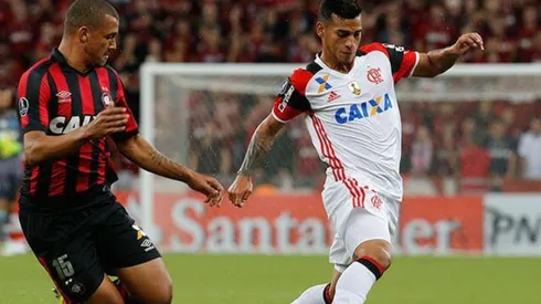 tlético Paranaense vs. Flamengo por la Copa de Brasil.