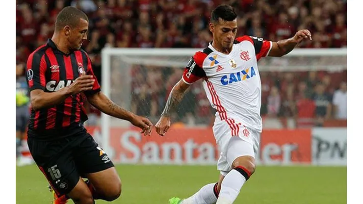 tlético Paranaense vs. Flamengo por la Copa de Brasil.