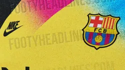 Así luce la nueva camiseta de arquero del Barcelona.
